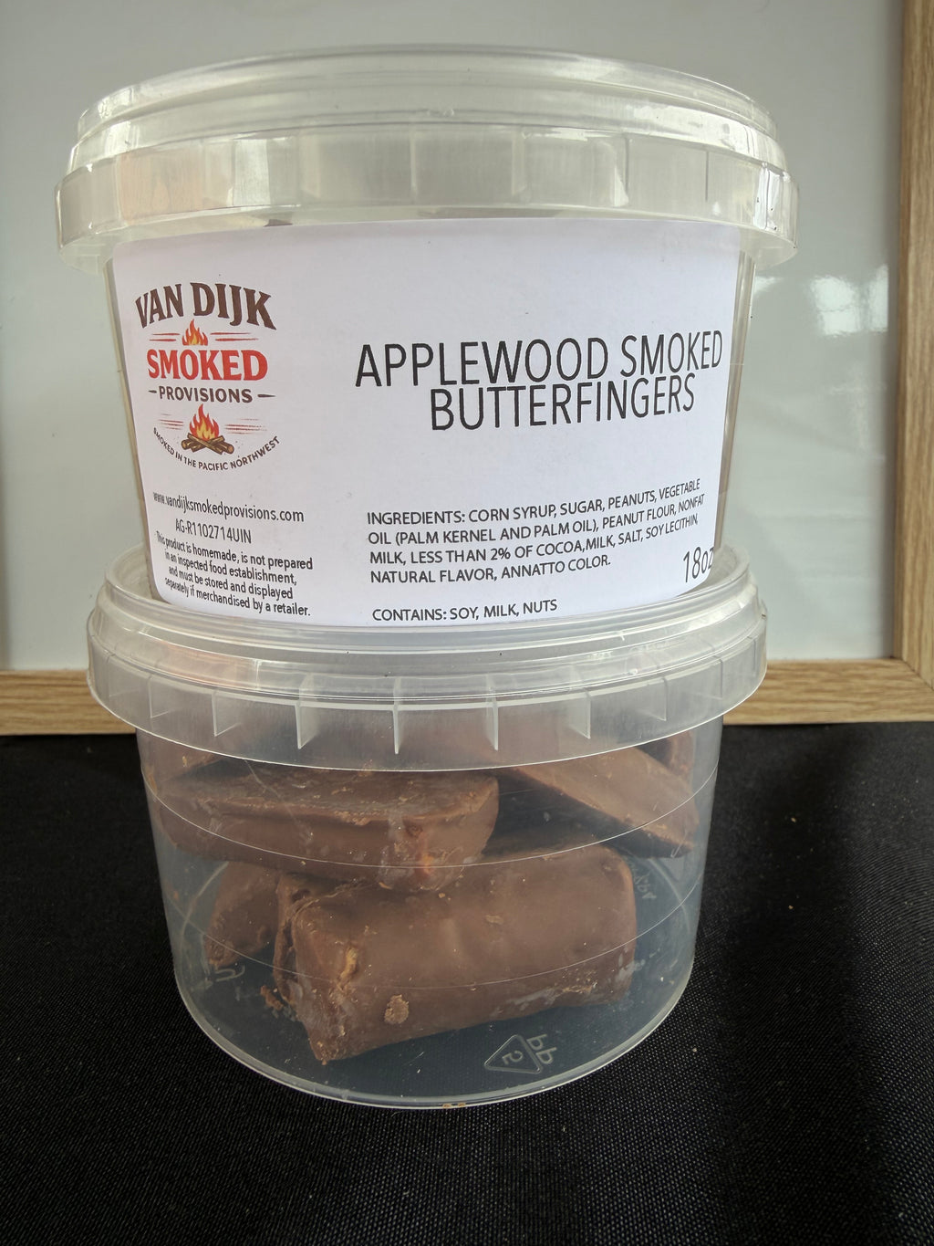 Applewood Smoked Fun Size Butterfingers 18oz By Volume