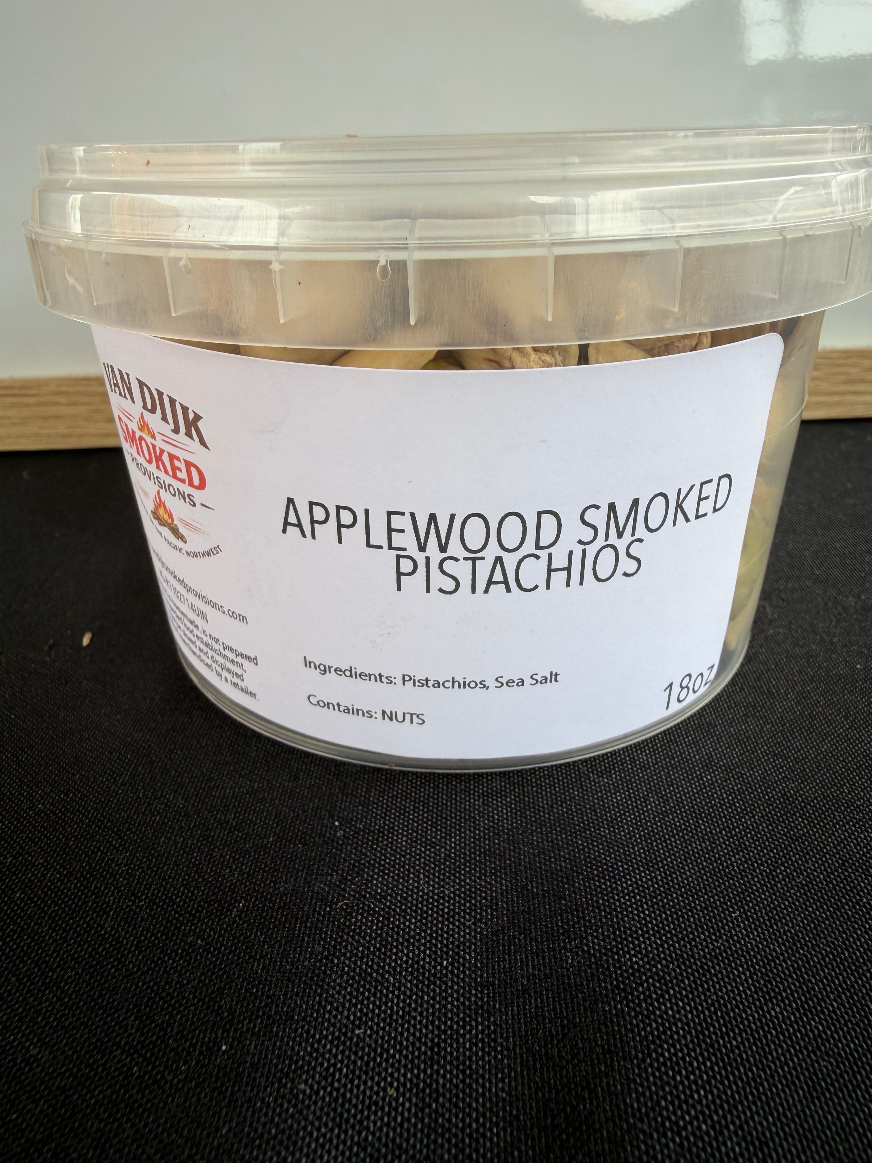 Applewood Smoked Pistachios 18oz By Volume