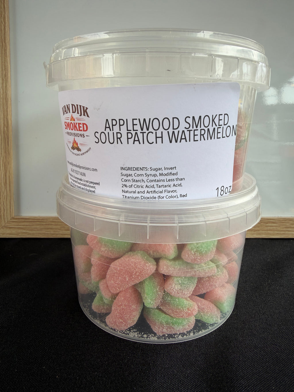Applewood Smoked Sour Patch Watermelon 18oz By Volume