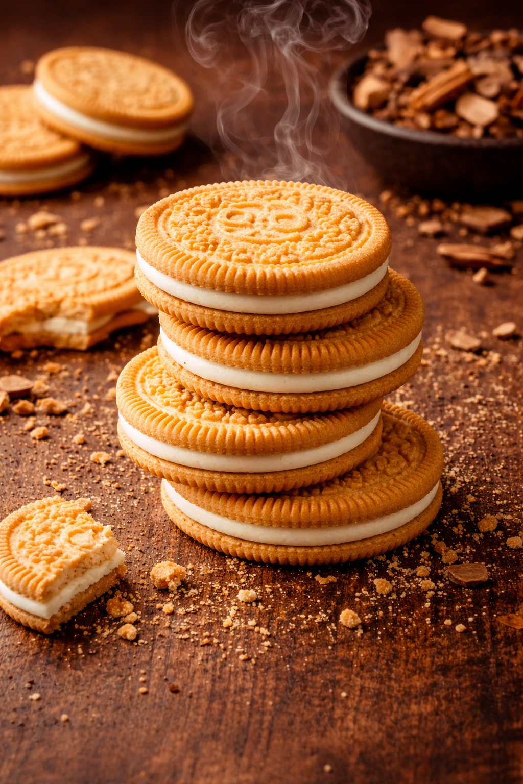 Applewood Smoked Golden Oreos 18oz By Volume