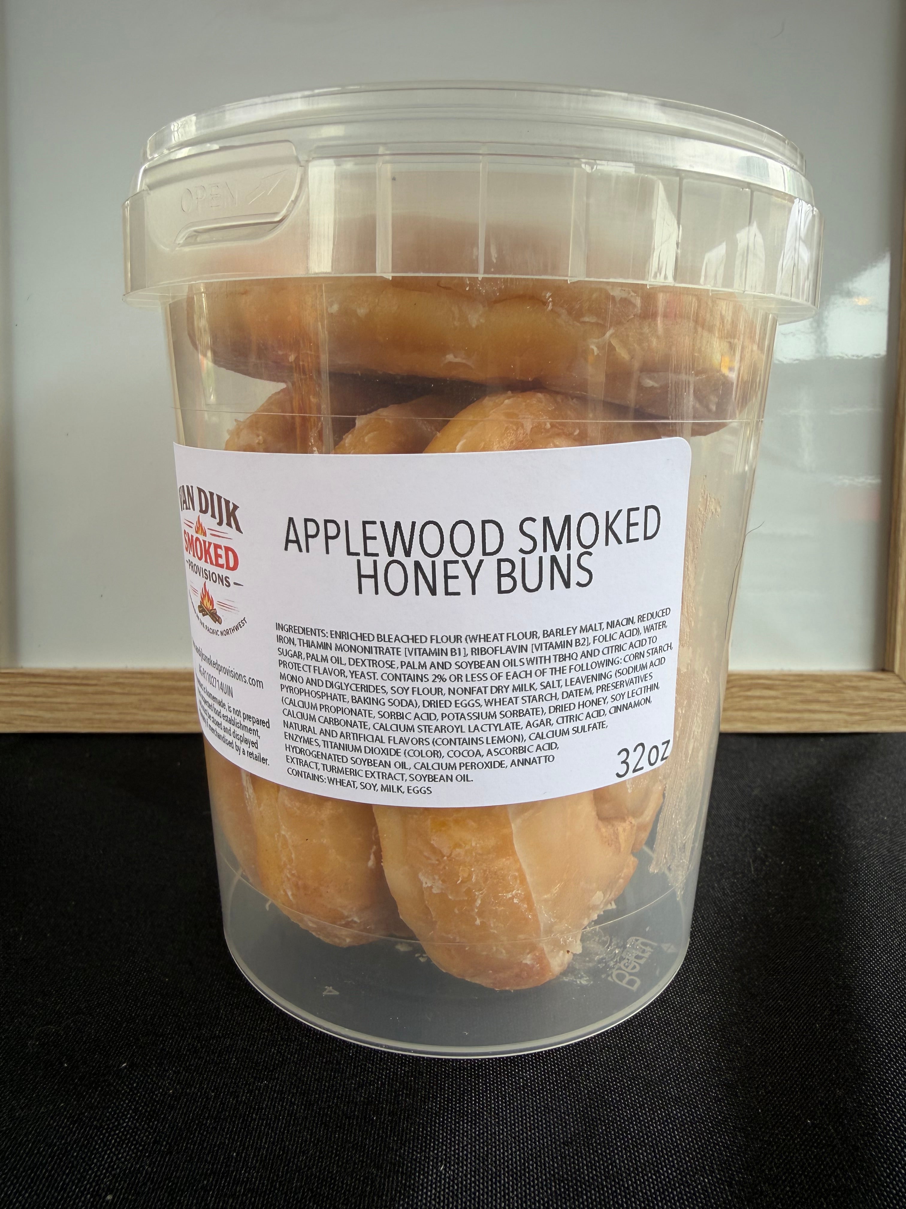 Applewood Smoked Honey Buns 32oz By Volume
