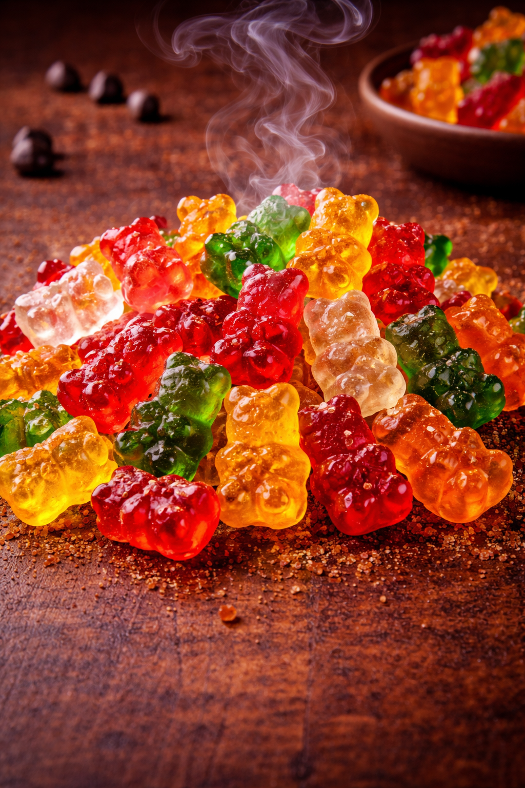 Applewood Smoked Gummy Bears 18oz By Volume