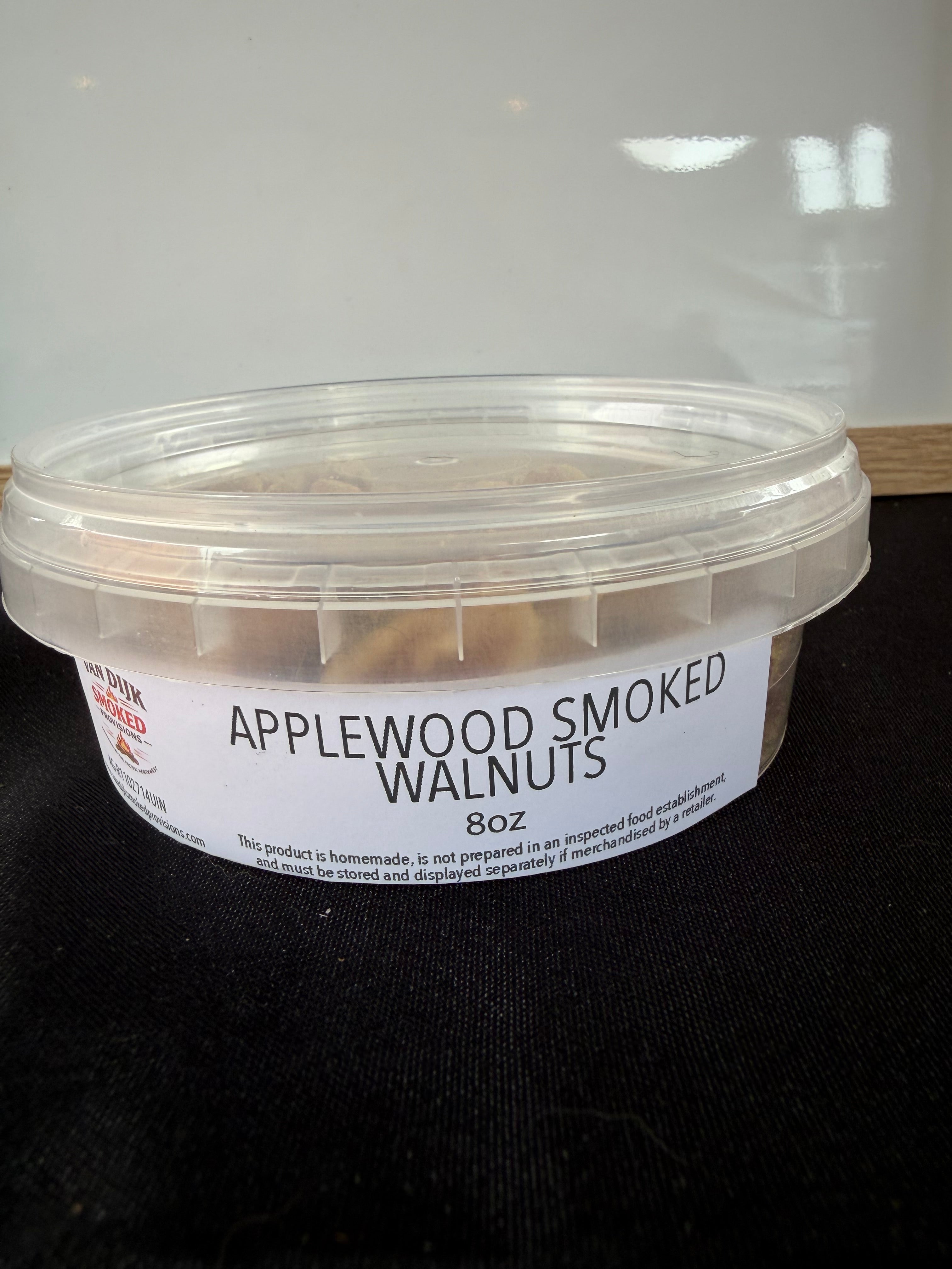 Applewood Smoked Walnuts 8oz By Volume
