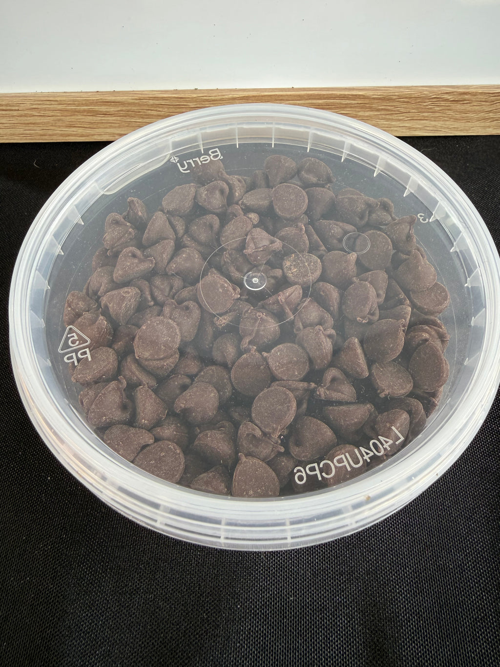 Applewood Smoked Dark Chocolate Chips 8oz By Volume