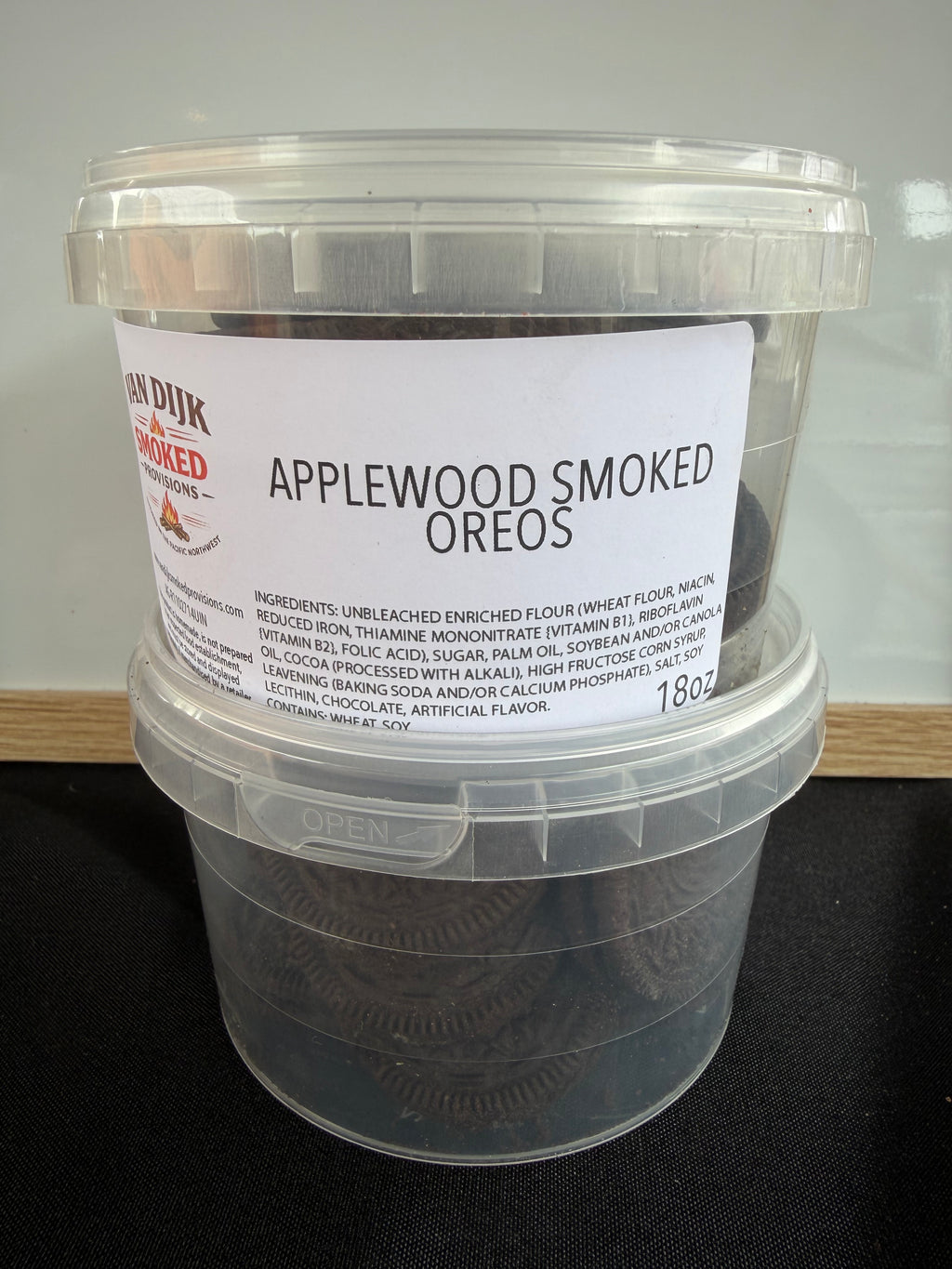 Applewood Smoked Oreos 18oz By Volume