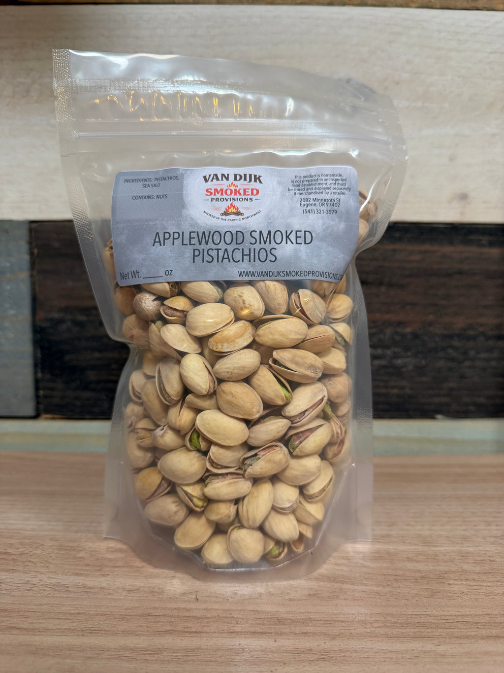 Applewood Smoked Pistachios 18oz By Volume
