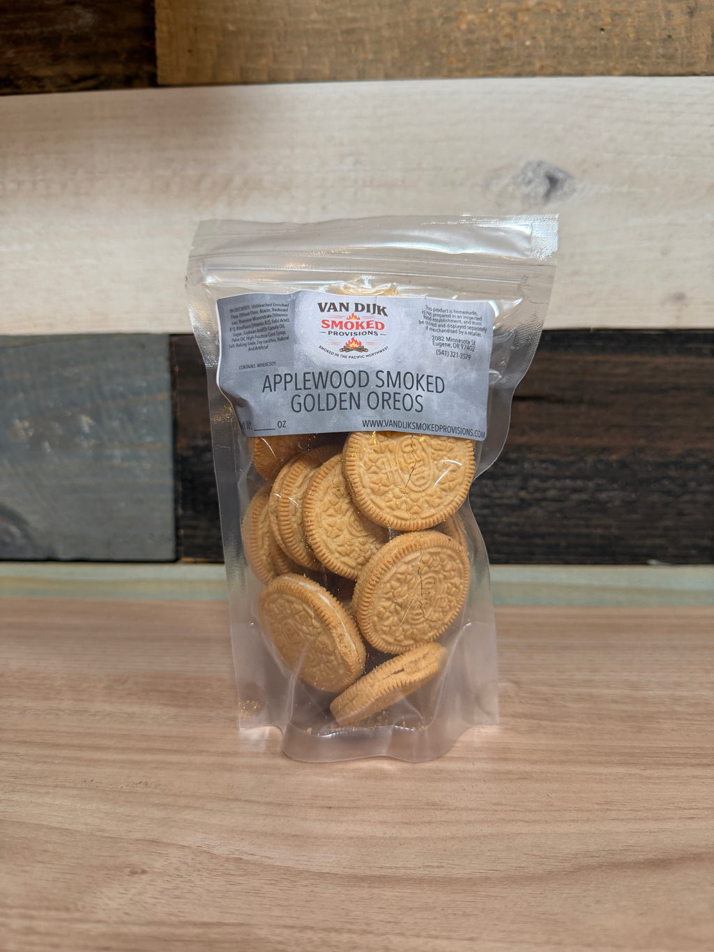Applewood Smoked Golden Oreos 18oz By Volume