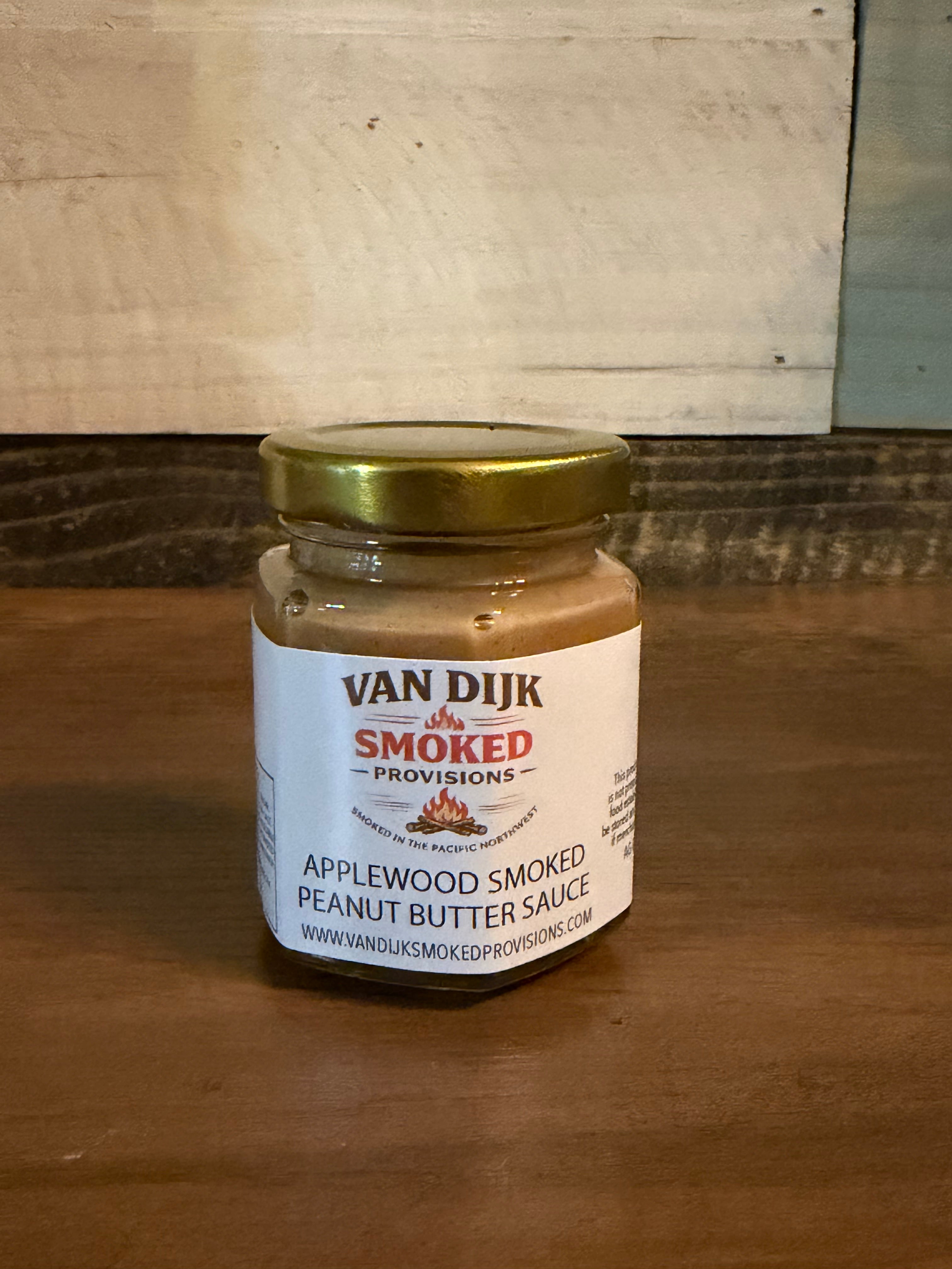 Applewood Smoked Peanut Butter Sauce - 3 oz Jar