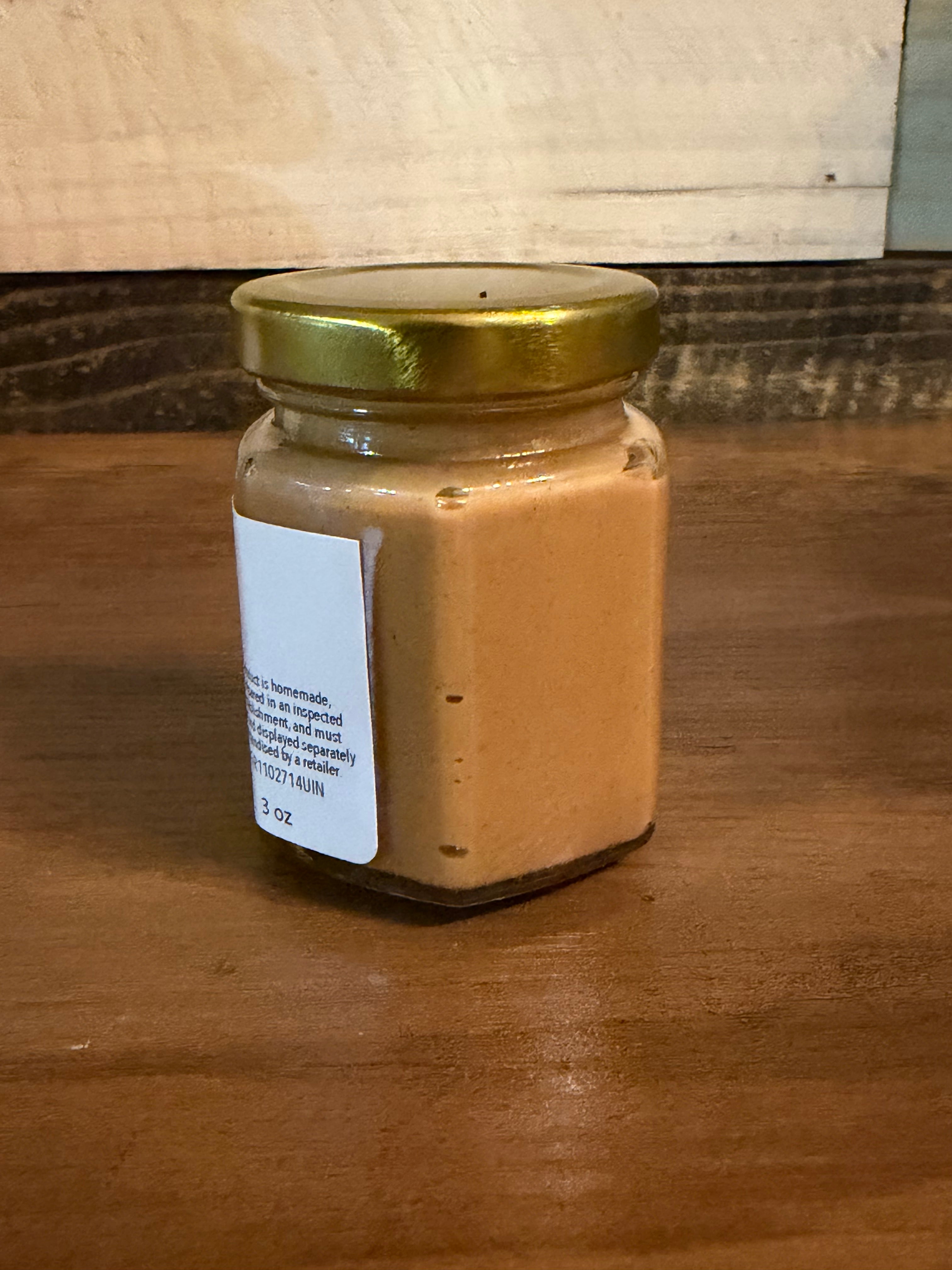 Applewood Smoked Peanut Butter Sauce - 3 oz Jar