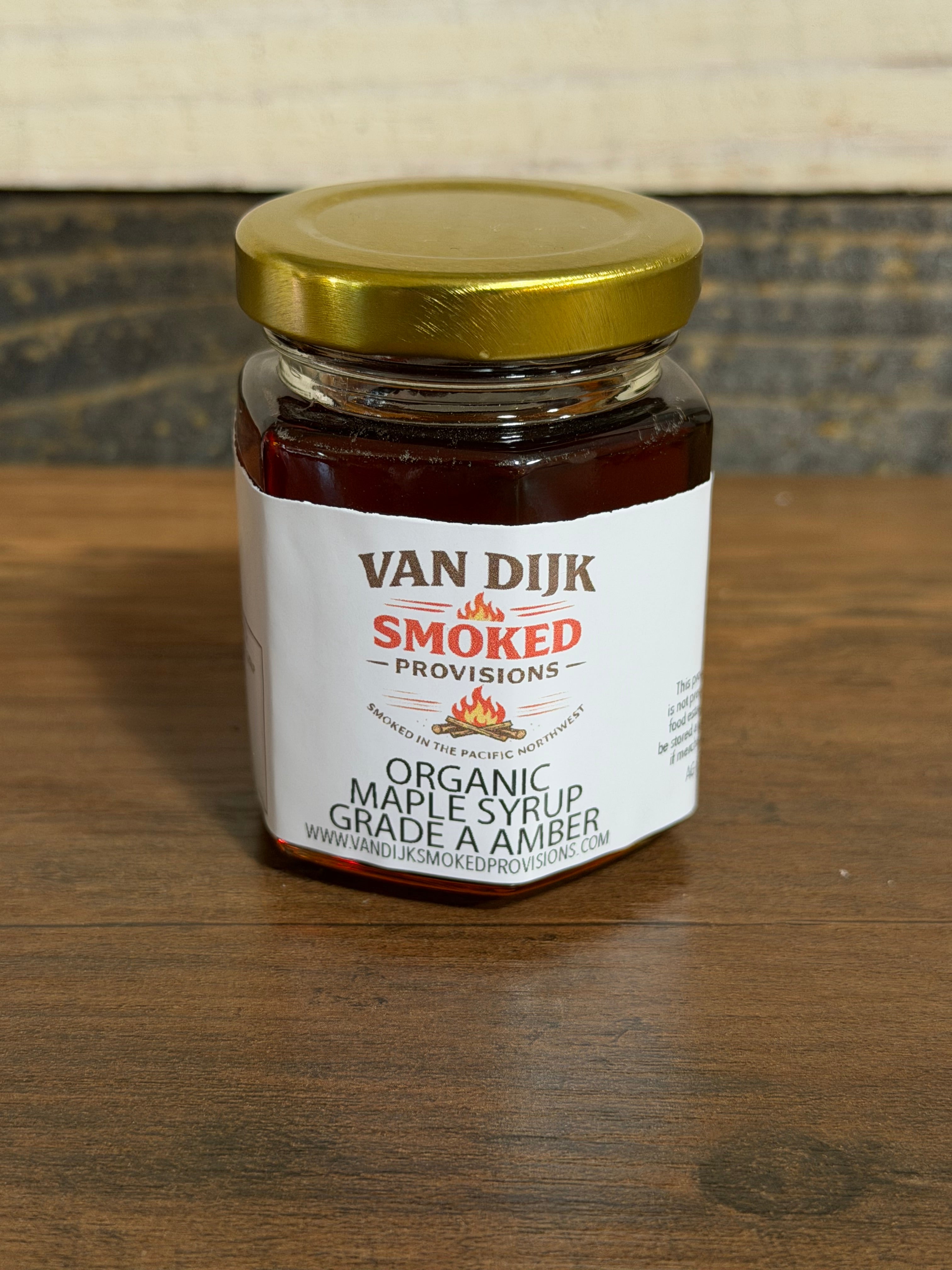 Applewood Smoked Pure Grade A Maple Syrup - 3 oz Jar