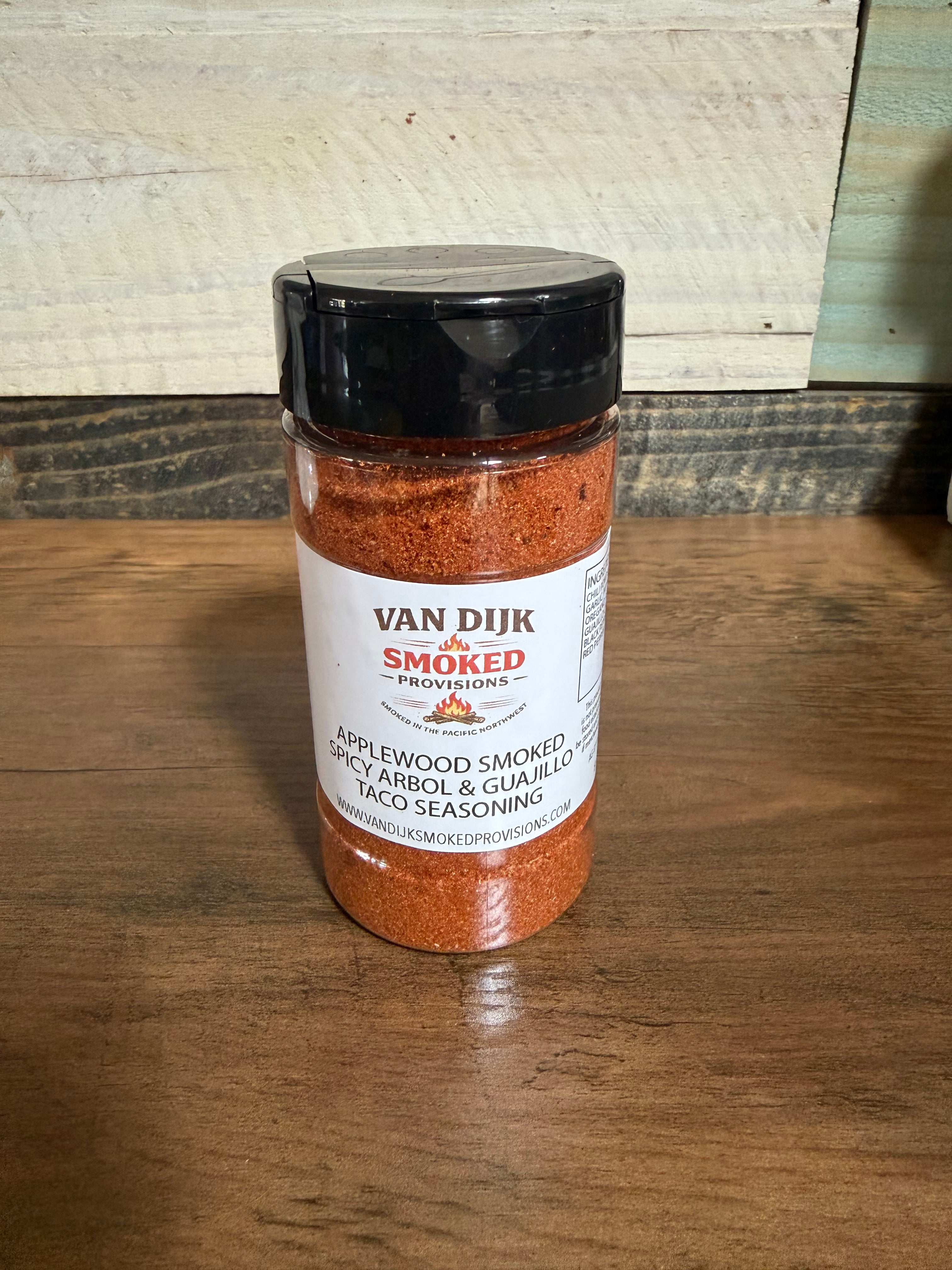 Applewood Smoked Spicy Guajillo & Arbol Taco Seasoning 8oz