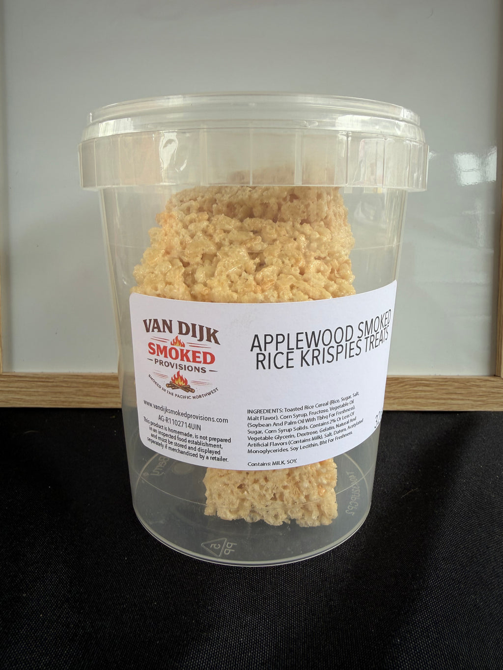 Applewood Smoked Rice Krispies Treats 32oz By Volume