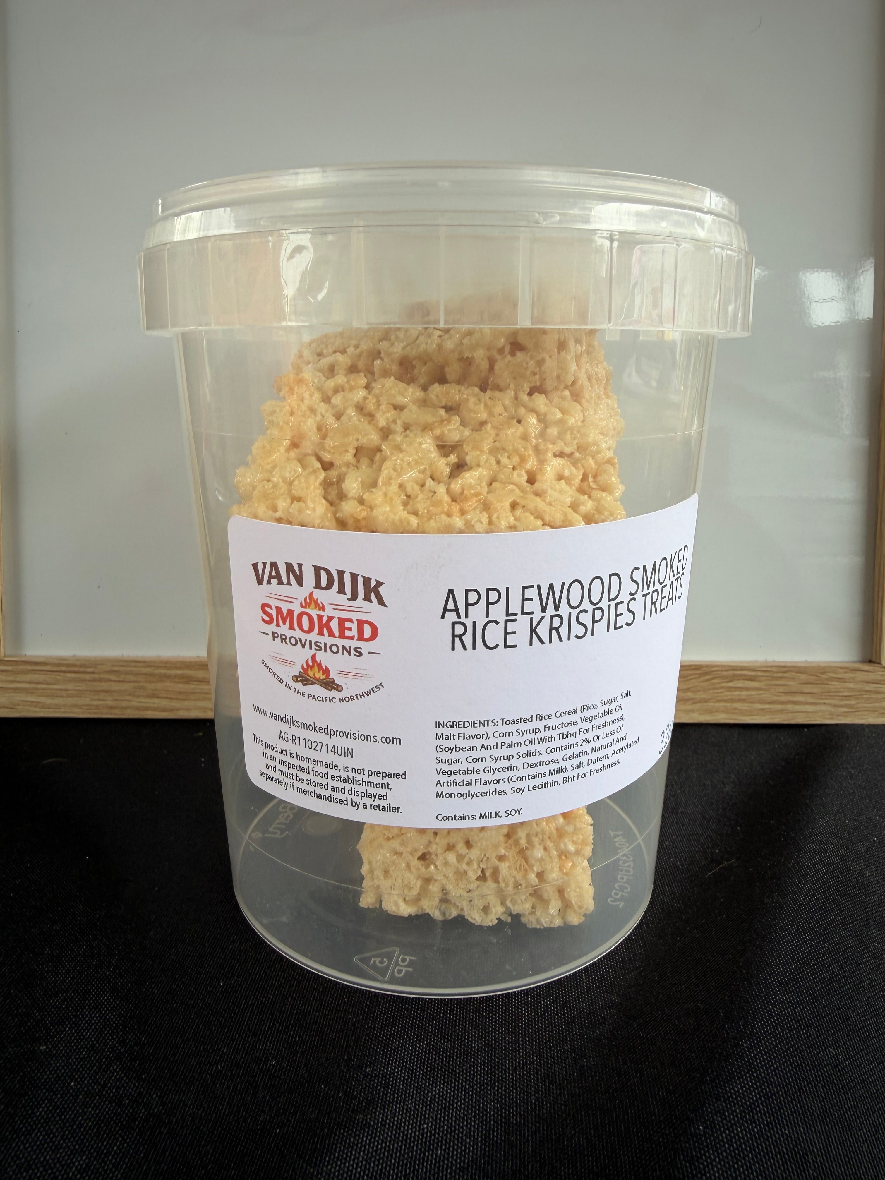 Applewood Smoked Rice Krispies Treats 32oz By Volume