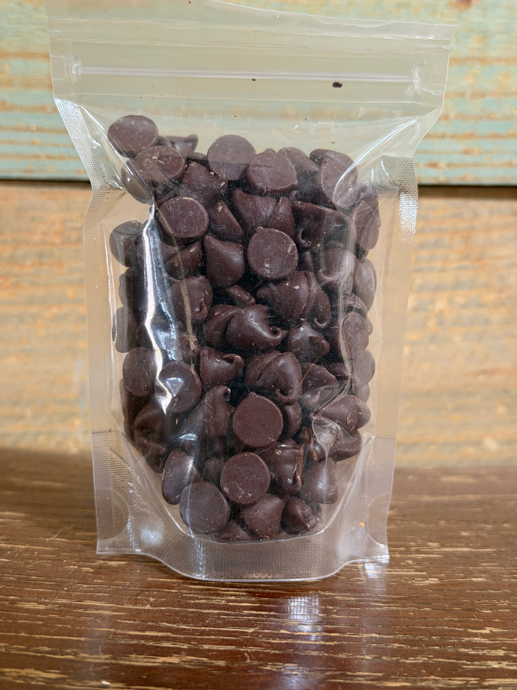Applewood Smoked Dark Chocolate Chips 8oz By Volume