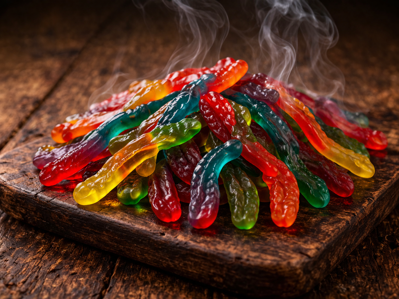 Applewood Smoked Haribo Twin Snakes 18oz By Volume